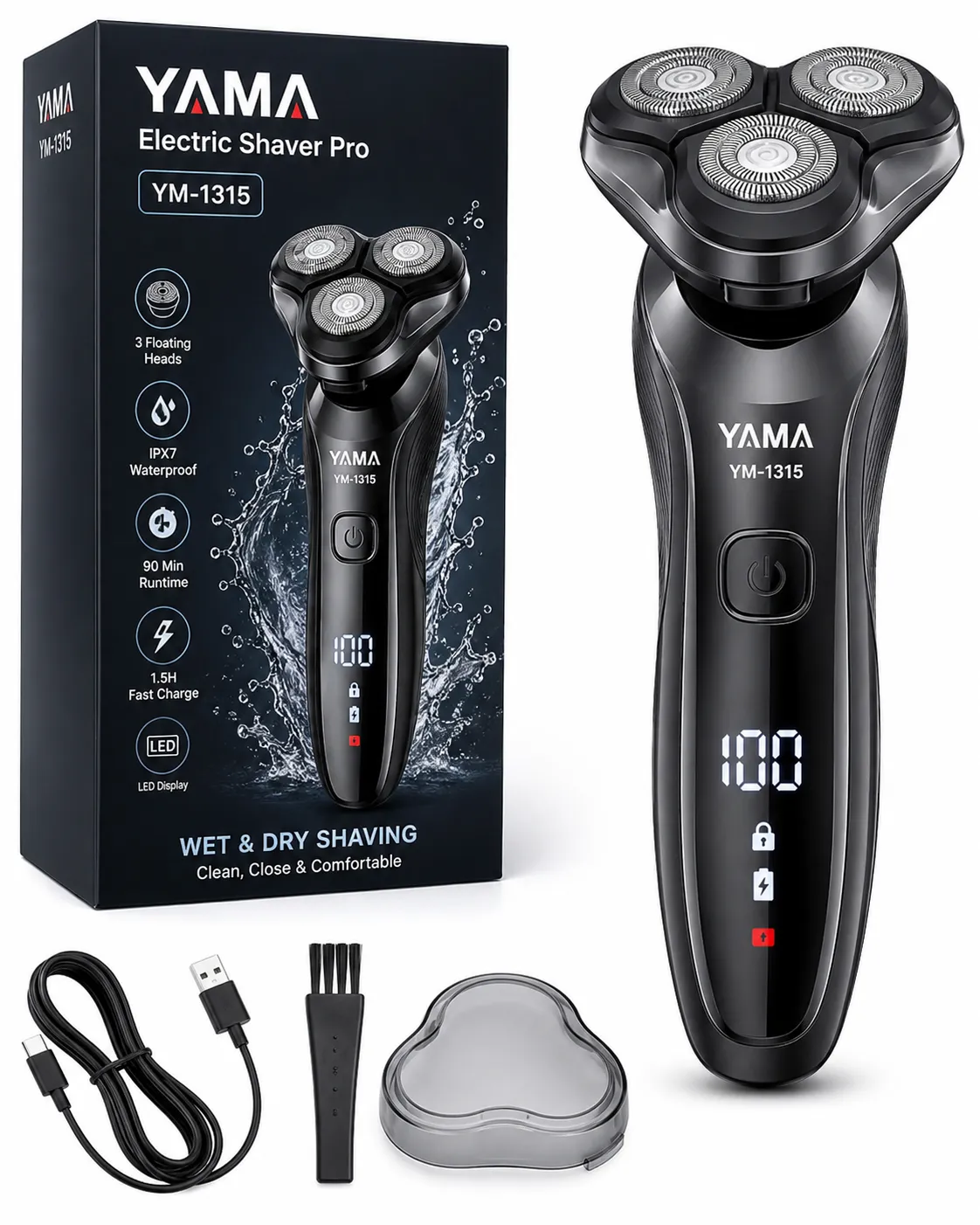 Yama Electric Shaver Pro YM-1315