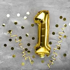 Birthday Celebration Number Foil 1
