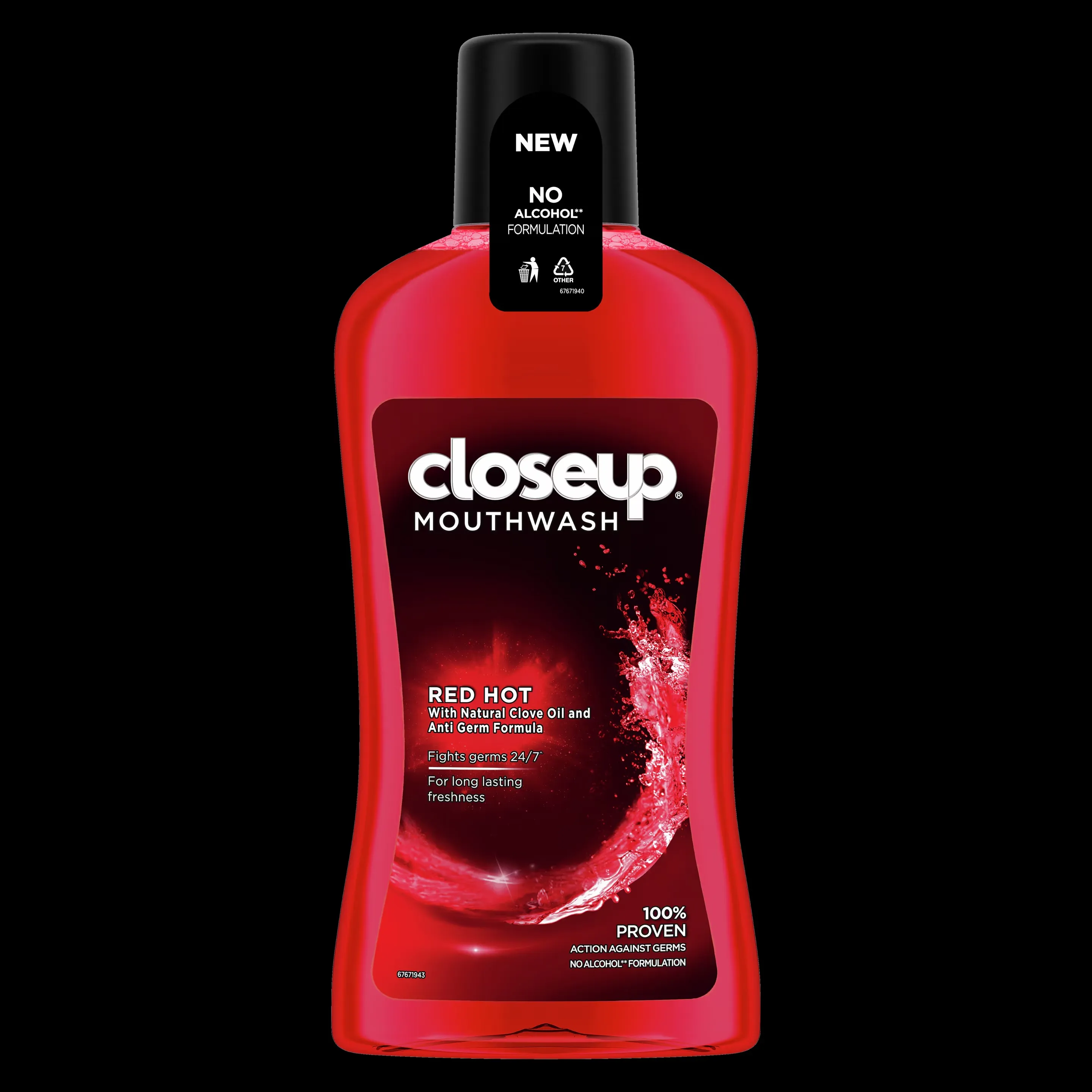 Closeup Mouth Wash Red Hot 500ML