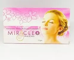 Miracle 3 Cream Shine And Glow 30G