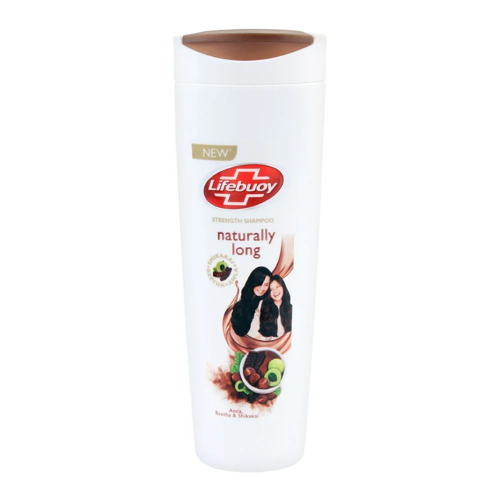 Lifebuoy Shampoo Naturally Long Amla Reetha PK 370Ml