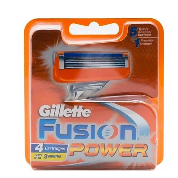 Gillette Blades 4S Fusion Power