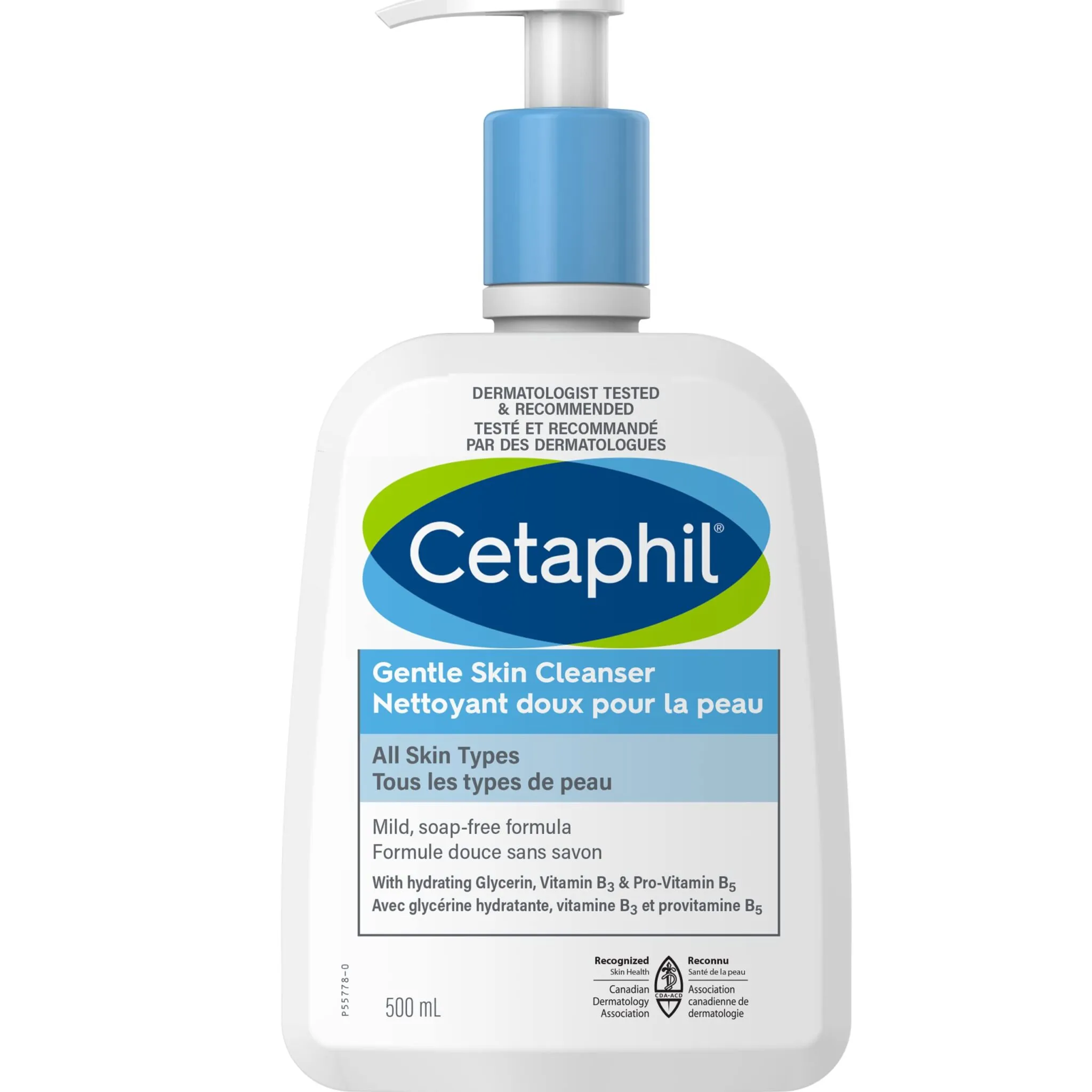 Cetaphil Face Cleanser Gentle Skin Dry To Normal -Sensitive Skin 591ML