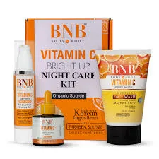 BNB Vitamin c Night Care Facial Kit 3S