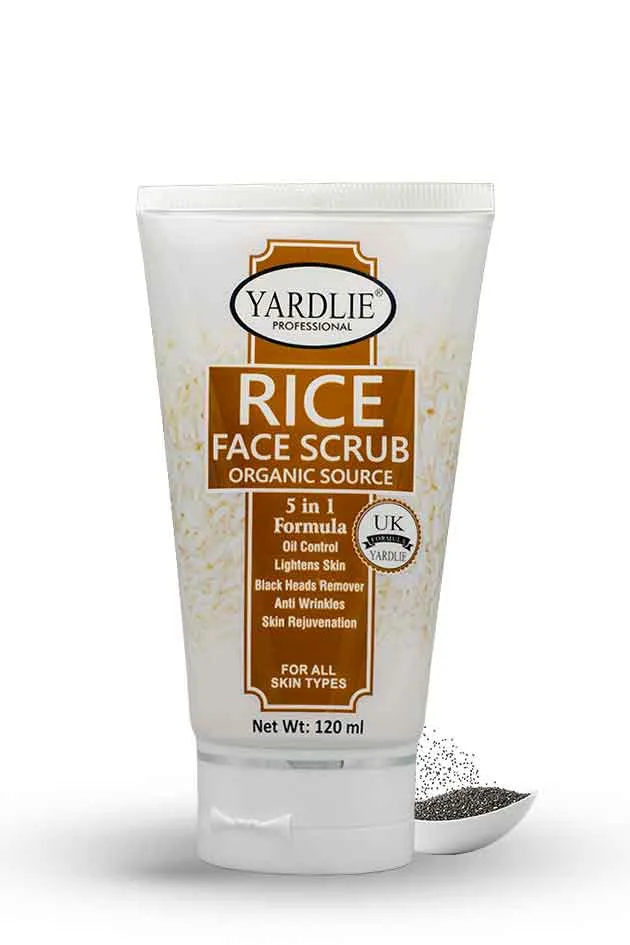 Yardlie Face Scrub Rice 5in1 120ML