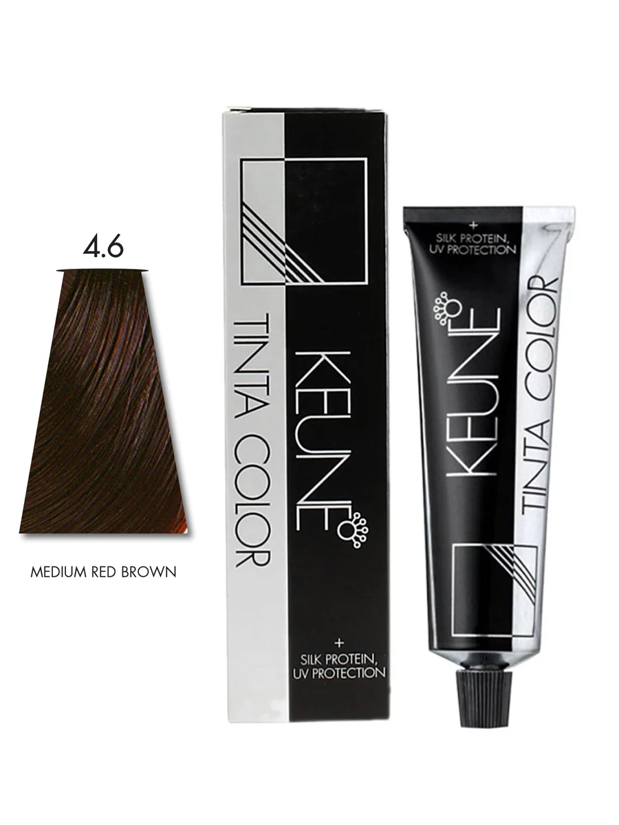 Keune Tinta Hair Color 4.6 Medium Red Brown