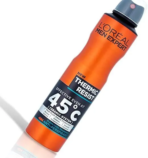 Loreal Deodorant Body Spray Men Expert Thermic Resist 150ML