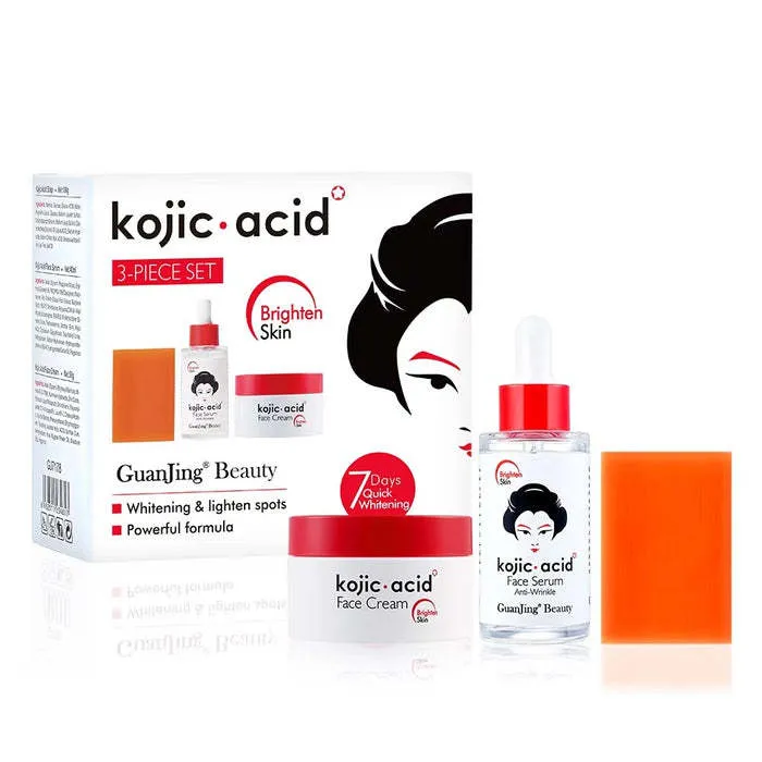 Guanjing Beauty Kojic Acid 3Peice Set GJ-7178-1