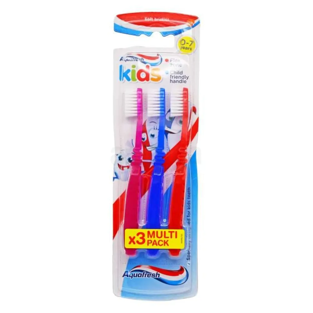 Aquafresh Tooth Brush Kids 3Pcs Soft