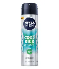 Nivea Deodorant Body Spray Men Cool Kick Fresh 150ML