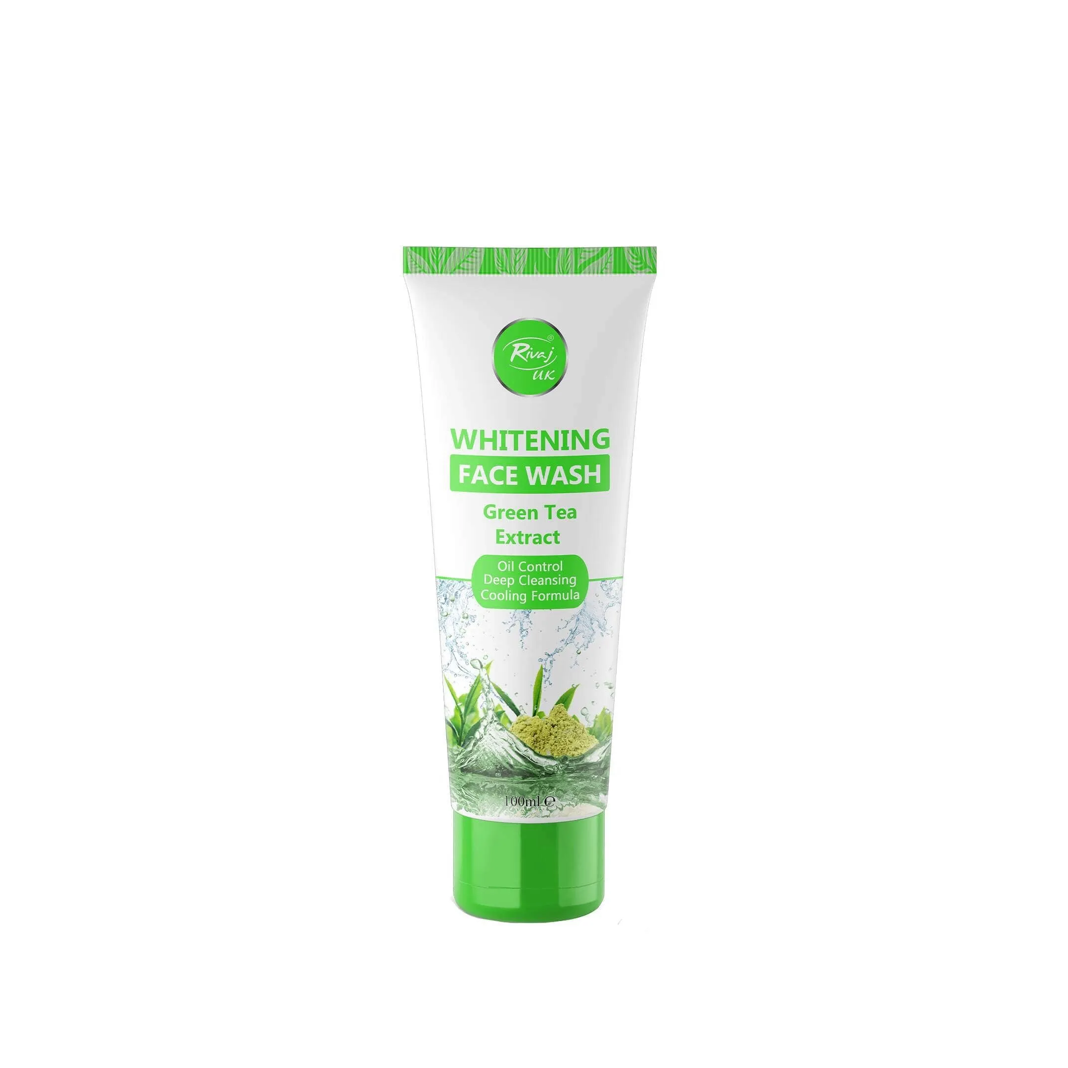Rivaj Face Wash Whitenig Green Tea 100ML