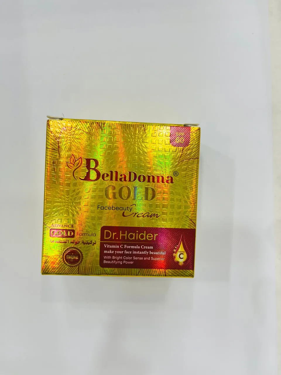 Belladonna Beauty Cream Gold