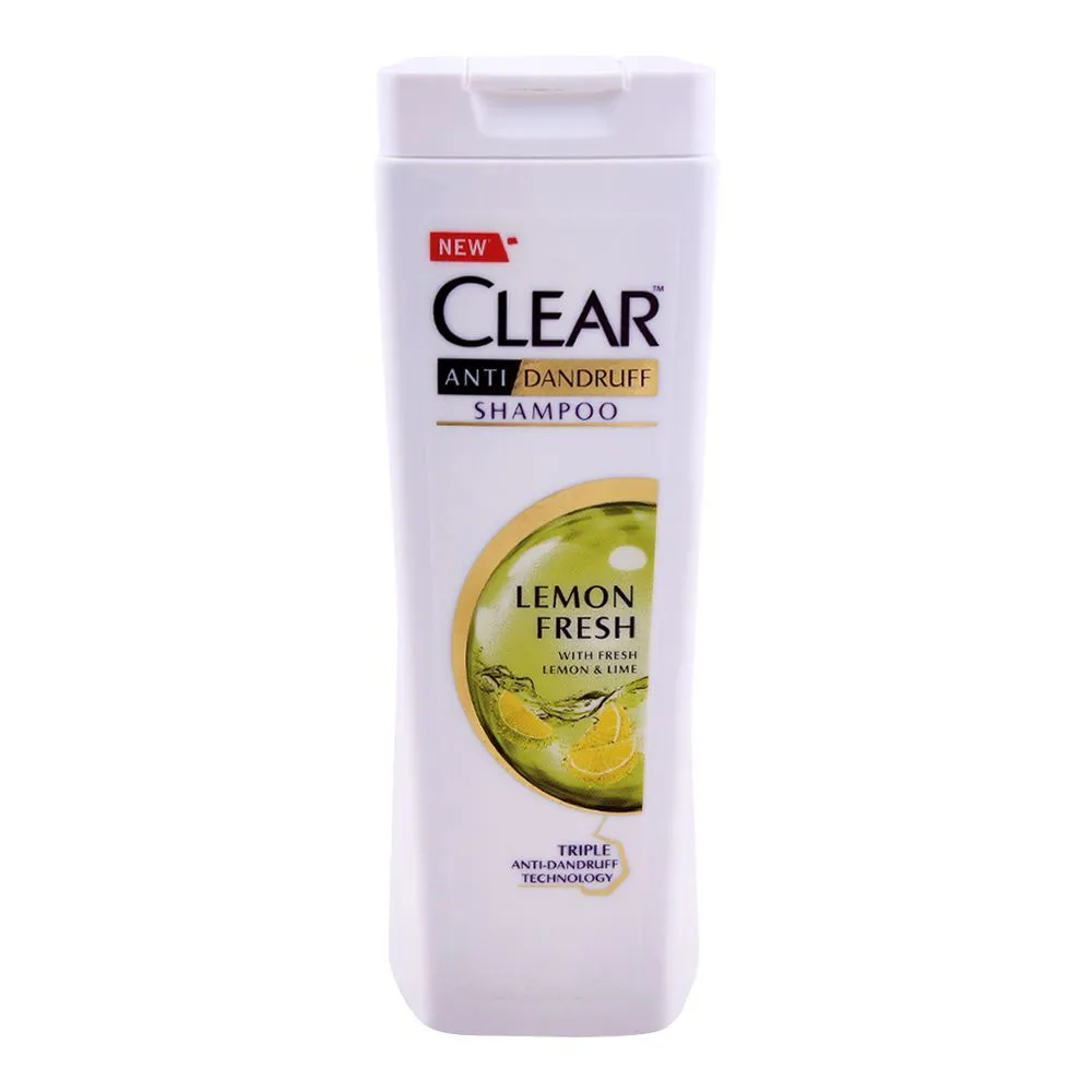 Clear Shampoo Anti Dandruff Lemon Fresh 185ML