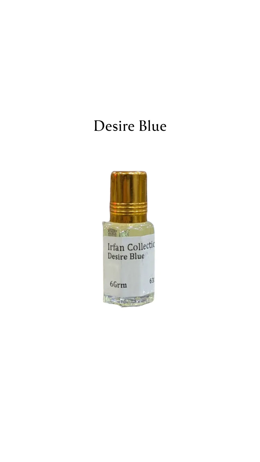 Concentrated Perfume Oil Attar Desire Blue French Dunhill Charabat 6ML