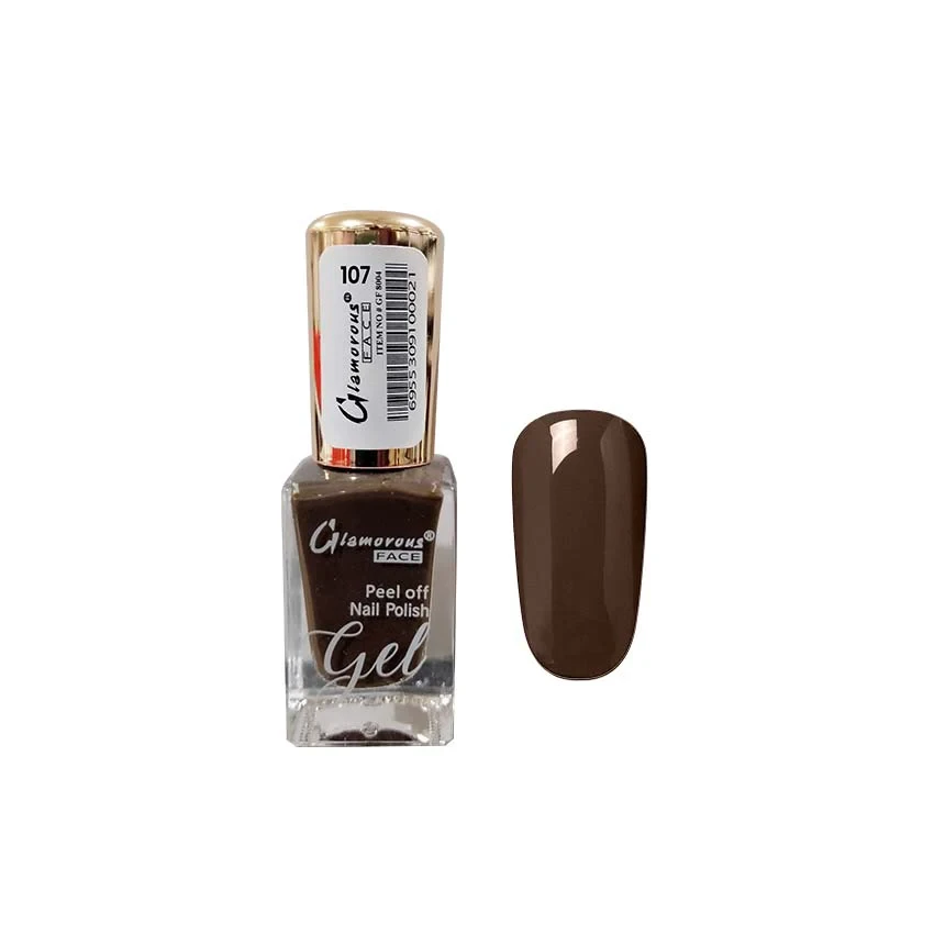 Glamorous Face Nail Polish 8004 Peel Off Gel 107