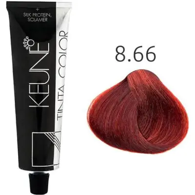 Keune Tinta Hair Color 8.66 Light Intense Red Blonde