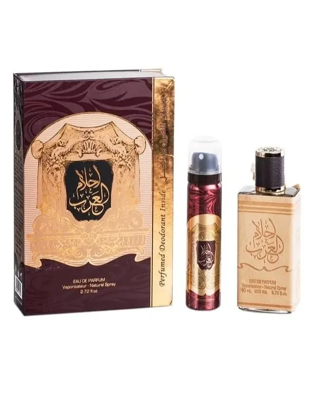 Ard AL Zaafaran Eau De Parfum Ahlam AL Arab + Deo 80ML