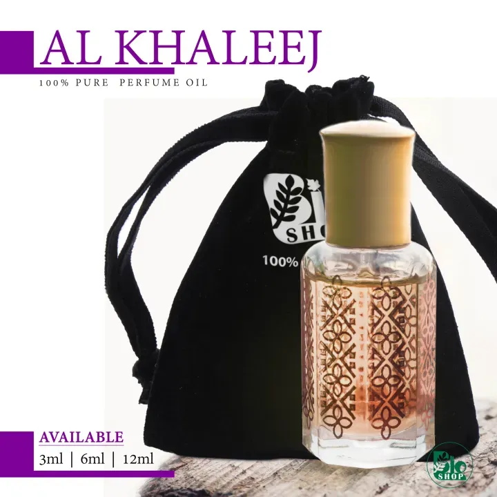 Concentrated Perfume Oil (Attar) Oudh E Agar Oudh Alkhaleej French Expressions 6ml