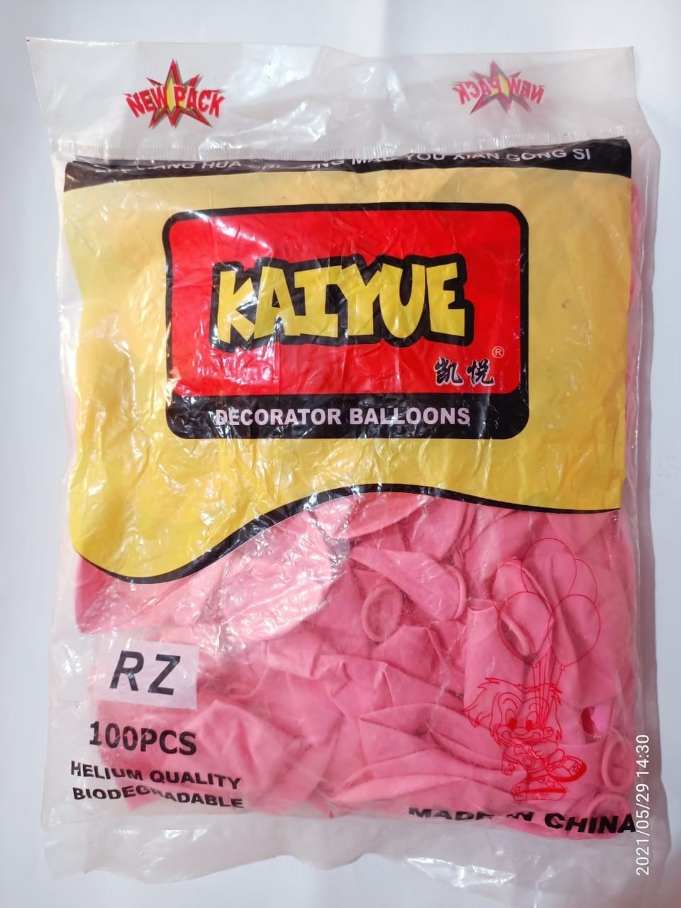 Birthday Celebration Kaiyue Balloons Pink 100PCS