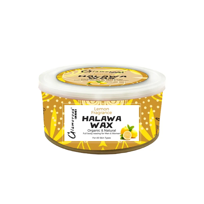 Glamorous Face Halawa Wax 8092 B Lemon 300G