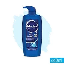 Meclay Shampoo Blue Anti Dandruff 680ML
