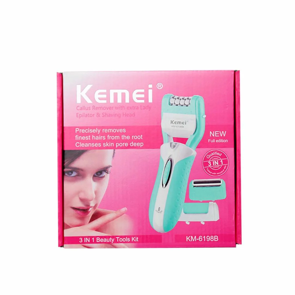 Kemei Ladies Machine 3IN1 KM6198B