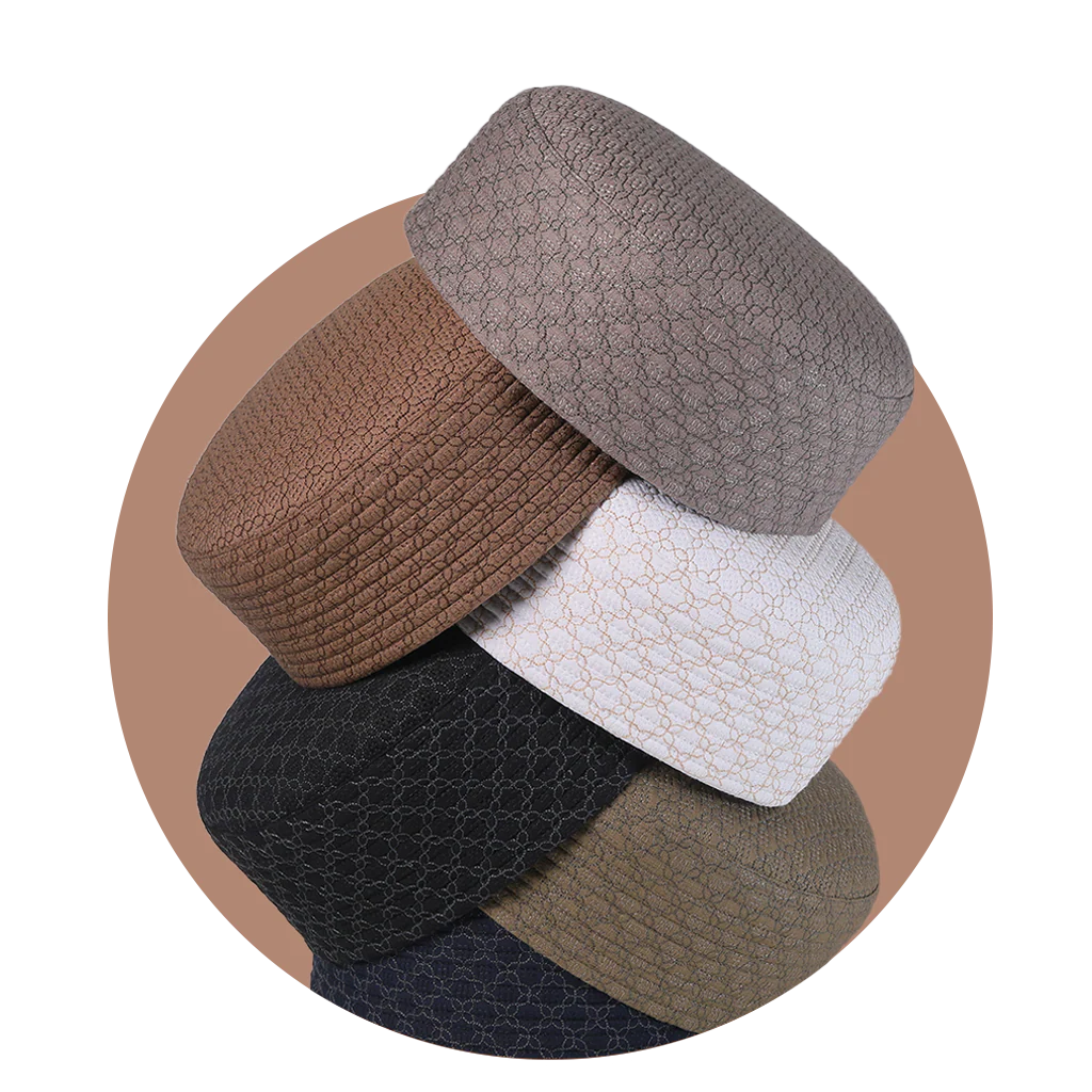 Premium Prayer Caps Kufi Namaz Topi