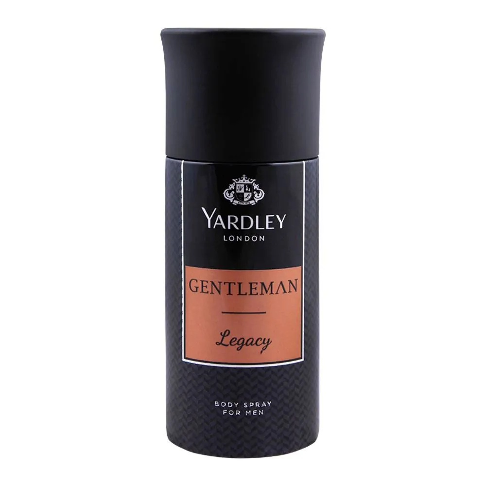 Yardley Deodorant Body Spray Men Legacy 150ML