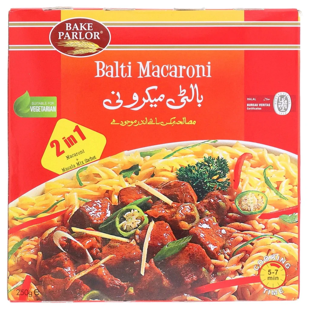 Bake Parlor Macaroni Box Balti 250G