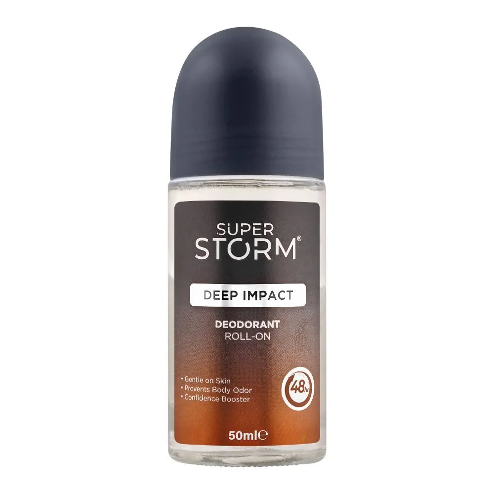Super Storm Deodorant Roll On Deep Impact 50ML