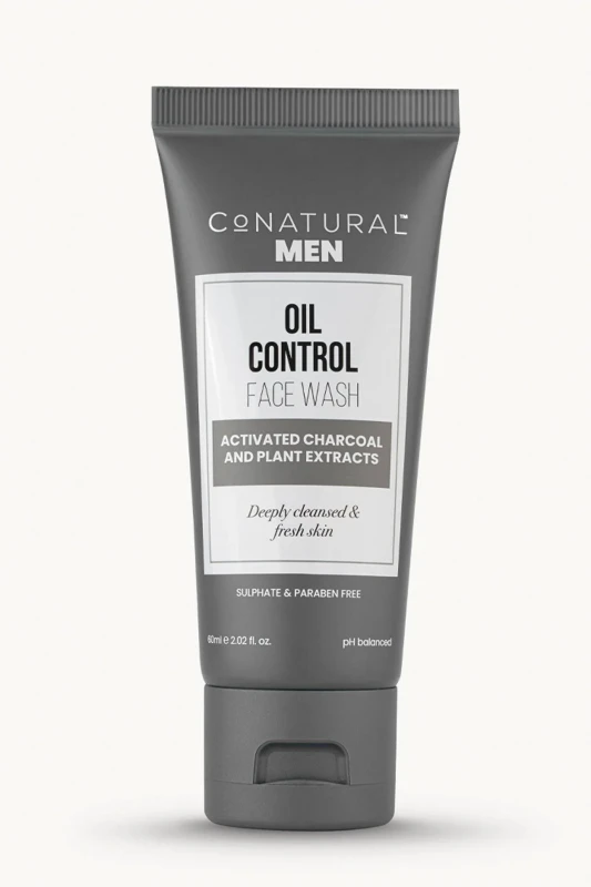 Co Natural Face Wash Oil Control Activated Charcoal 60ML