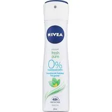 Nivea Deodorant Body Spray Women Fresh Pure 0% Aluminium Ach 150ML