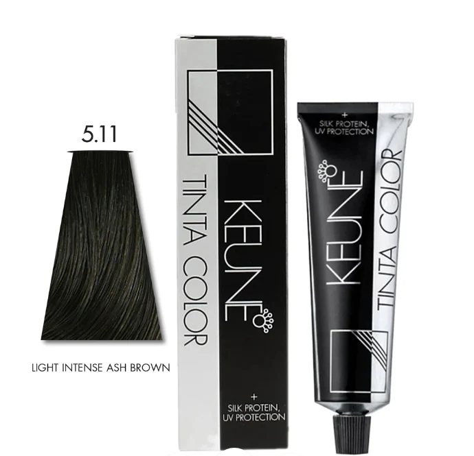 Keune Tinta Hair Color 5.11 Light Intense Ash Brown