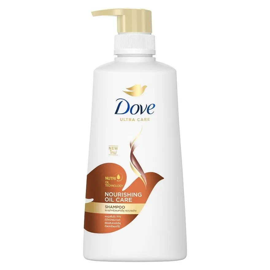 Dove Shampoo Pump Nourishing Oil Care Thai 410ML