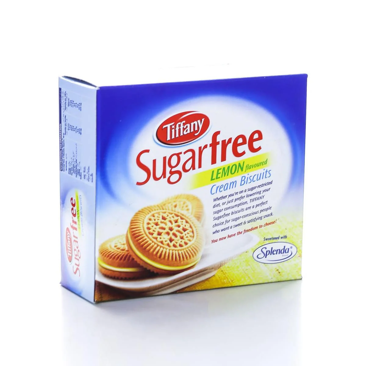 Tiffany Biscuits Cream Sugar Free Lemon 162G