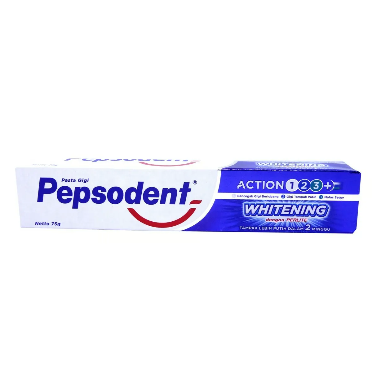 Pepsodent Tooth Paste Action 123 Whitening 75G