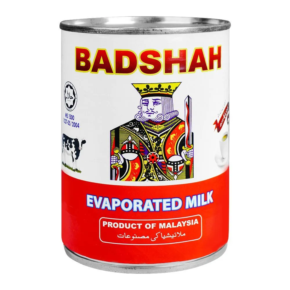 Zain Badshah Evaporated Milk 390G