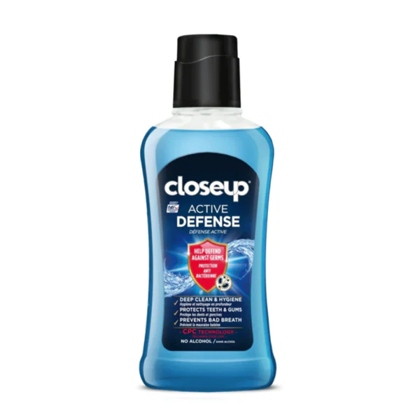 Closeup Mouthwash Active Defense Blue 500ML