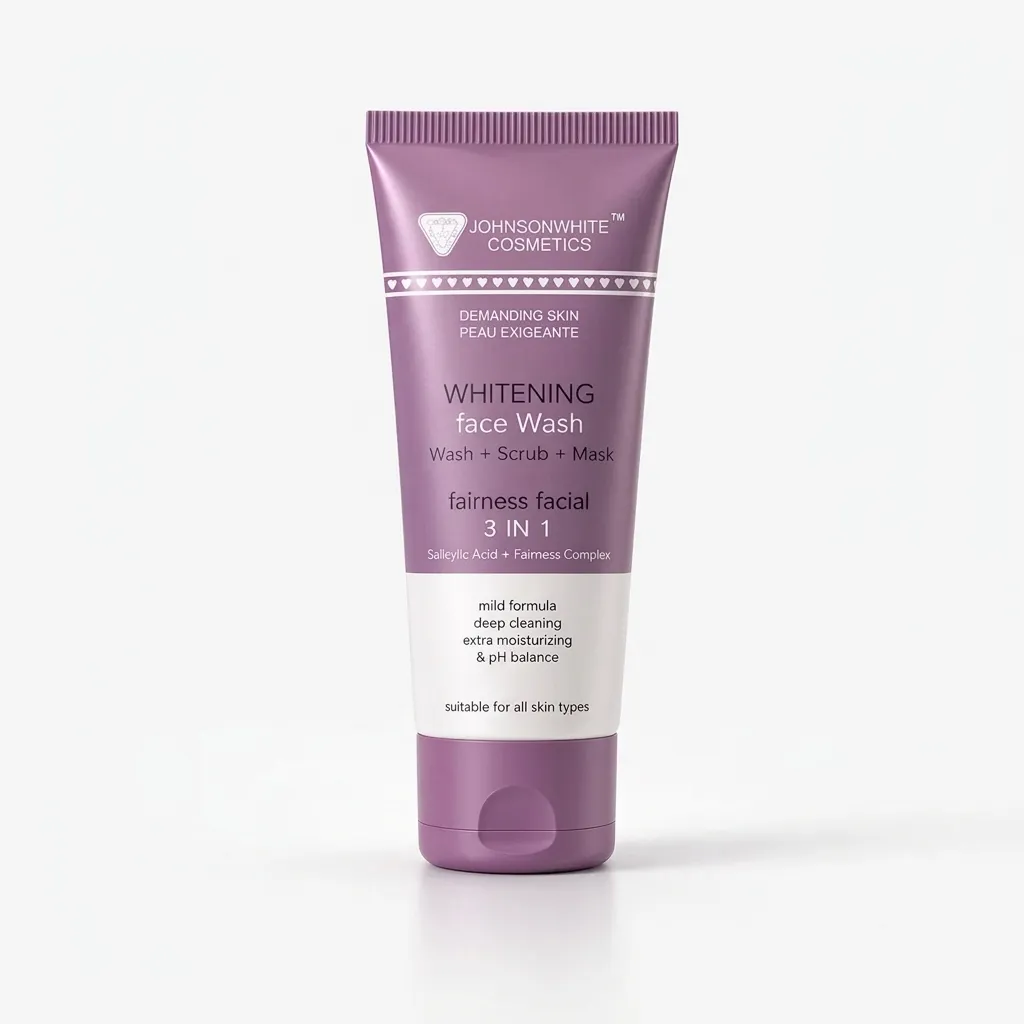 Johnsonwhite Professional Face Wash Whitening 3In1 100ML
