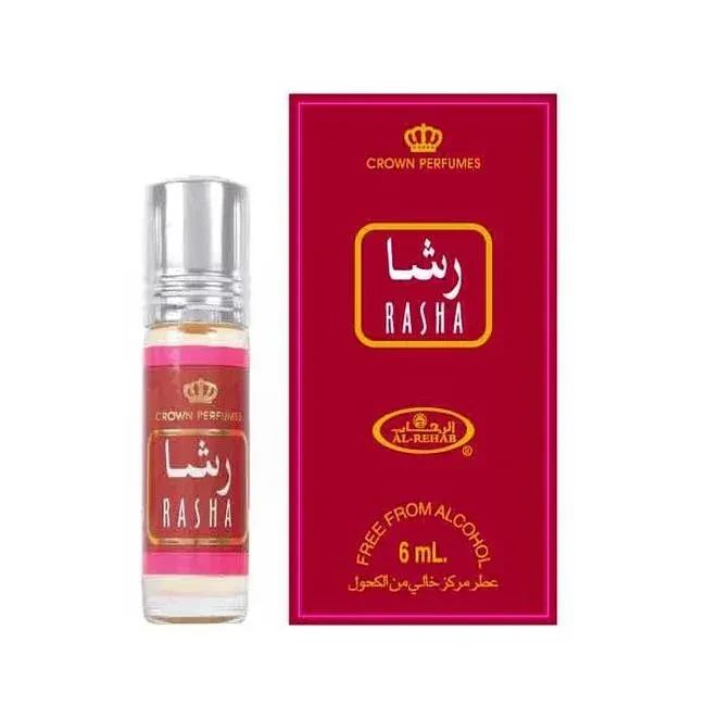 Al Rehab Concentrated Perfume Oil Attar Rasha 6ML