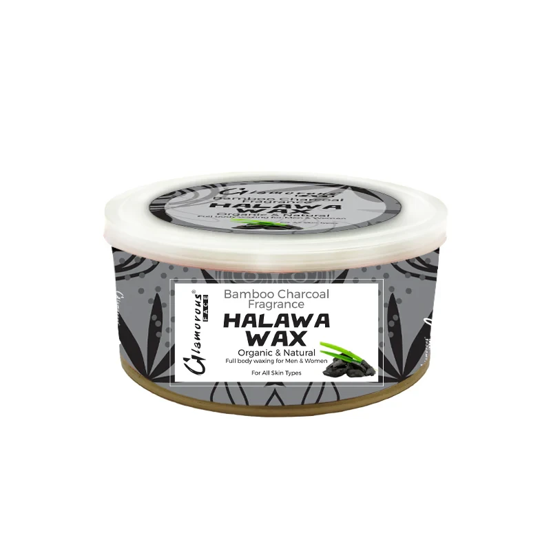 Glamorous Face Halawa Wax 8092 A Charcoal 300G