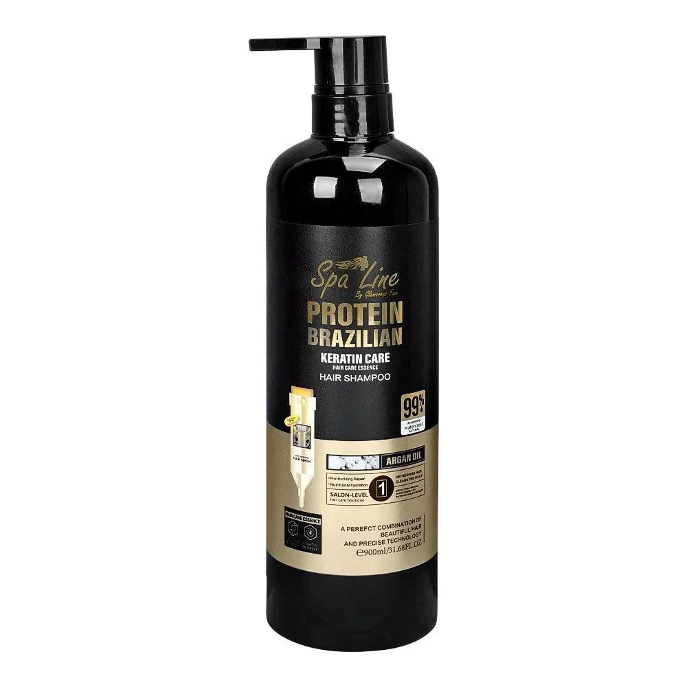 Spa Line Shampoo Protein Brazilian Keratin Care 900ML