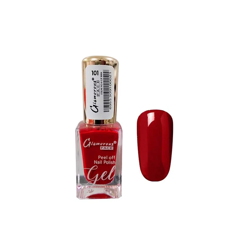 Glamorous Face Nail Polish 8004 Peel Off Gel 101