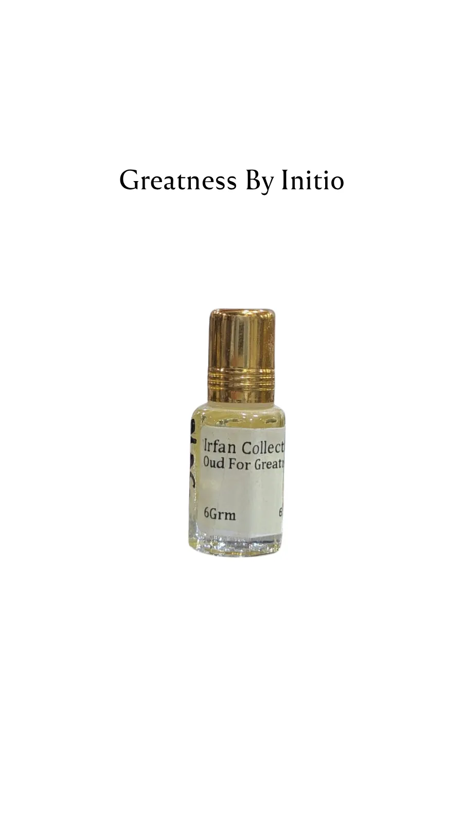 Concentrated Perfume Oil Attar Oud For Greatness By Initio French Initio Parfex 6ML