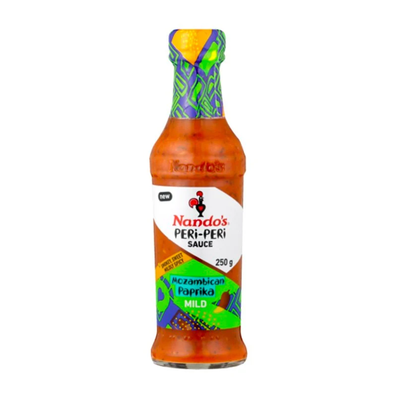 Nando's Mild Peri Peri Sauce Mozzambican Papprika 250G