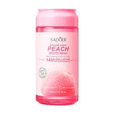 Sadoer Mouth Wash Baking Soda Peach 500ML