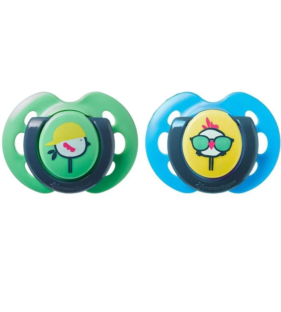 Tommee Tippee Soother 2* Air Style 0-6M 433376