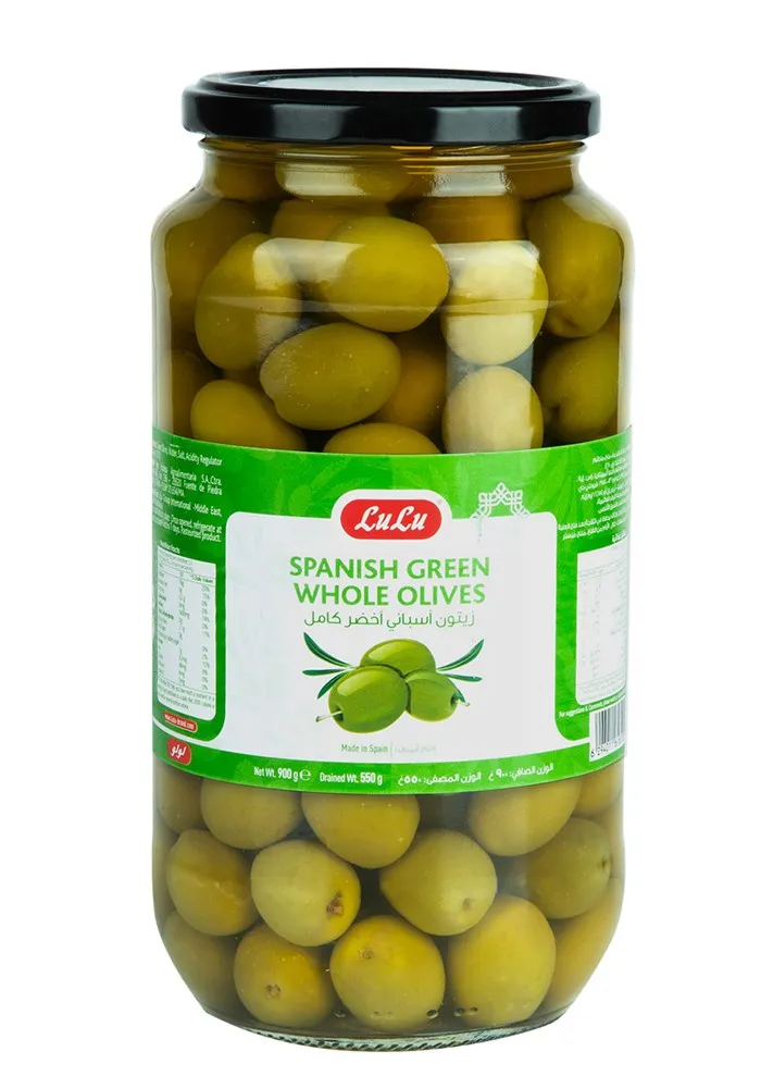 Louie Olives Green Whole 680G