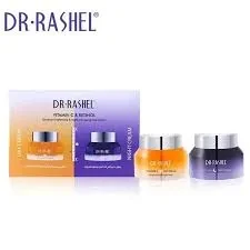 Dr Rashel Face Cream Set Vitamin C and Retinol 50G 1723