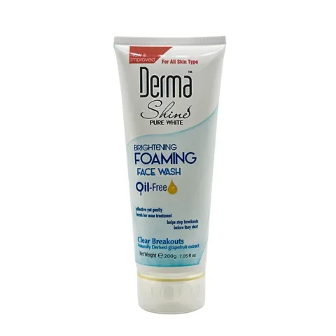 Derma Shine Face Wash Foaming 200G